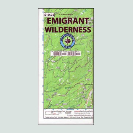 Tom Harrison Emigrant Wilderness Map