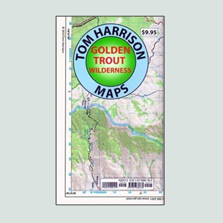 Tom Harrison Map of Golden Trout Wilderness