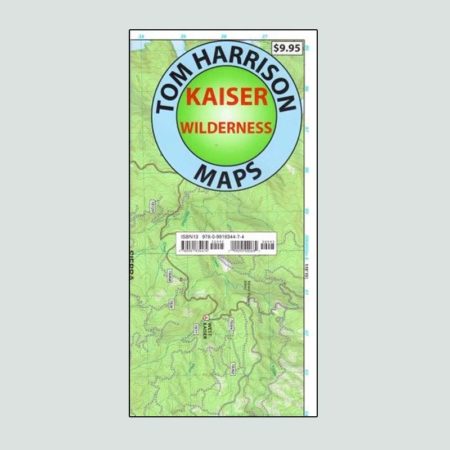 Tom Harrison map of Kaiser Wilderness