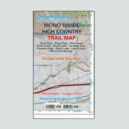 Mono Divide High Country printed map