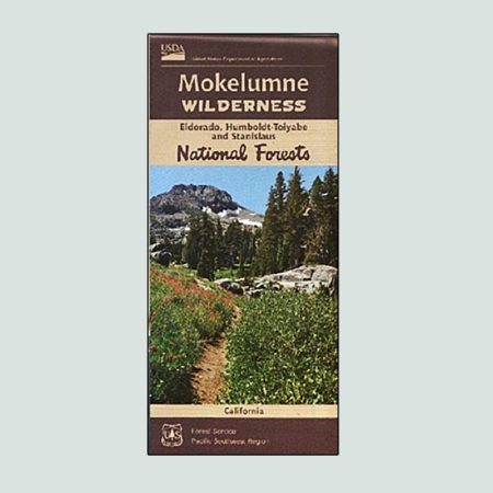 Mokelumne Wilderness printed map